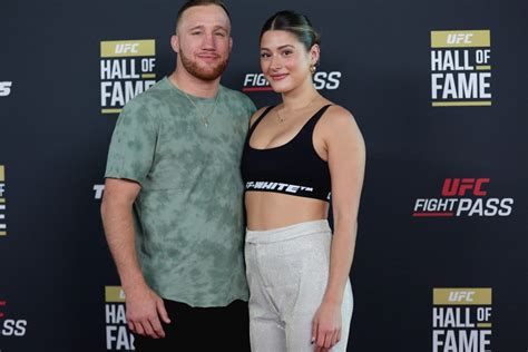 justin gaethje wife.